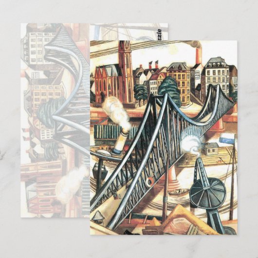 Industrie Postkarte (Vorne/Hinten)