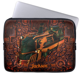 Industrie Steampunk Steam Train Laptopschutzhülle