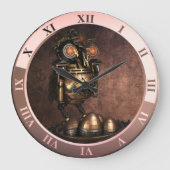 Industrie-Steamschüssel und Eier Große Uhr (Vorderseite)