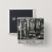 Industrie und Faulheit Button (Vorne & Hinten)