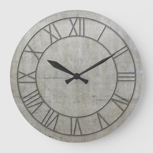 Industrie-Wanduhr Große Wanduhr (Vorderseite)
