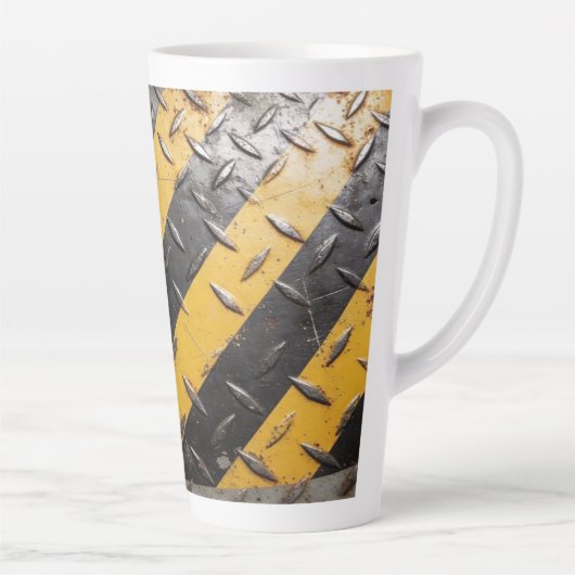 Industrie-Warnstreifen Latte Tasse (Rechts)