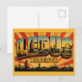 Industriebasis Leduc Alberta Postkarte (Vorne/Hinten)