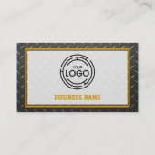 Industriefahrzeug Visitenkarte (Rückseite)