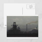 Industriegebiet, Redcar Postkarte (Vorne/Hinten)