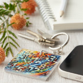 Industriegrube Schlüsselanhänger (Vorderseite rechts)