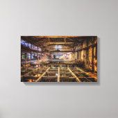 Industrieholznetz Leinwanddruck (Vorderseite)