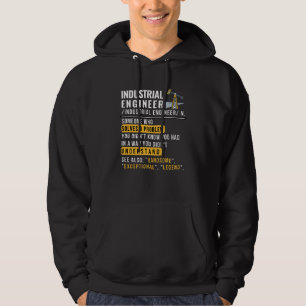 Industrieingenieur Definition Funny Job Hoodie