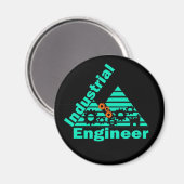 Industrieingenieur Magnet (Vorderseite/Rückseite)