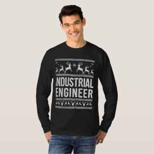 Industrieingenieur Ugly Christmas Sweater T-Shirt