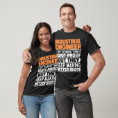 Industrieingenieur versuche, die Dinge lustig zu m T-Shirt (Unisex)