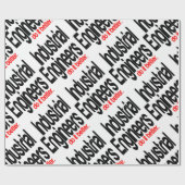 Industrieingenieure tun es besser geschenkpapier (Flach)