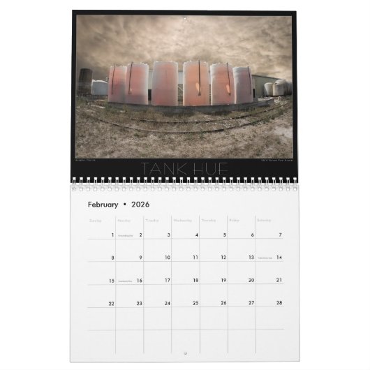 Industriekalender 2026 kalender (Feb 2026)