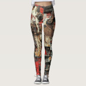 Industriekunst Leggings (Vorderseite)