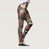 Industriekunst Leggings (Rechts)