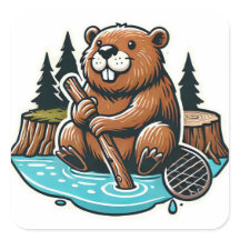 Industriell Brown Busy Beaver