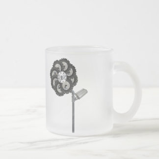 Industrielle Blume Mattglastasse