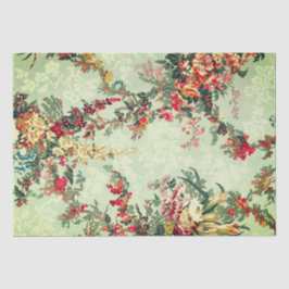 Industrielle Blumenkunst des 19. Jahrhunderts  Seidenpapier