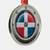 Industrielle Dominikanische Silbernes Ornament (Rechts)