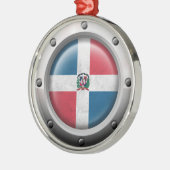 Industrielle Dominikanische Silbernes Ornament (Links)