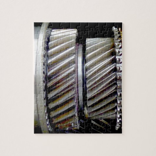 Industrielle Gänge Puzzle (Vertikal)