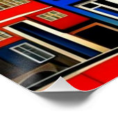 Industrielle Gebäude Poster (Ecke)