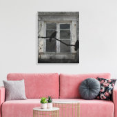 Industrielle Krähen Leinwanddruck (Insitu (Wohnzimmer))