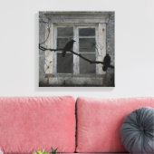 Industrielle Krähen Leinwanddruck (Insitu (Wohnzimmer))