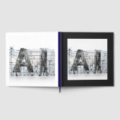 Industrielle Letterform – KI Gästebuch (Voll)