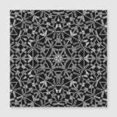 Industrielle Mandala-Magnetkarte Magnetkarte (Vorderseite)