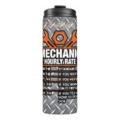 Industrielle mechanische Stundensätze Thermosbecher (Vorderseite)