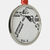 Industrielle mechanische Vintage Technik Ornament Aus Metall (Rechts)