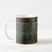 Industrielle Metall-Kaffeetasse Kaffeetasse (Links)