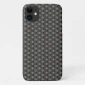 Industrielle Metallic Weave Textur Print Case-Mate iPhone Hülle (Rückseite)