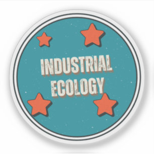 Industrielle Ökologie Aufkleber