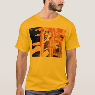 industrielle Orange T-Shirt