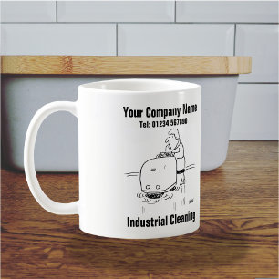 Industrielle Reinigung Kaffeetasse