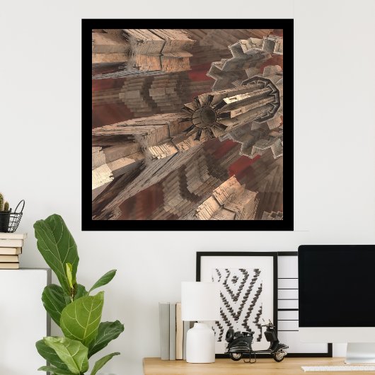 industrielle Revolution Poster (Heimbüro)