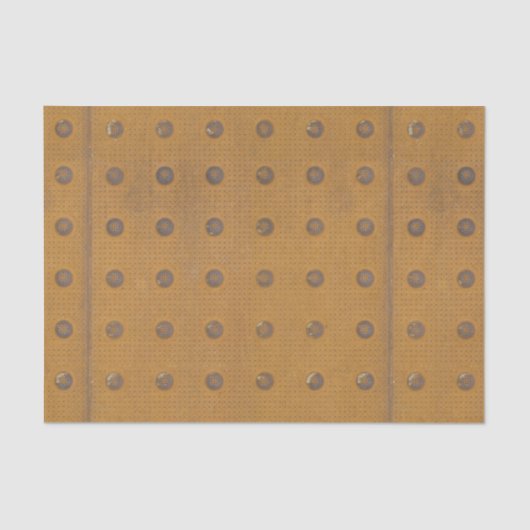 Industrielle rostige Metallbeschaffenheit Seidenpapier (Vorderseite)