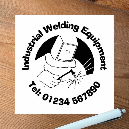 Industrielle Schweißausrüstung Gummistempel