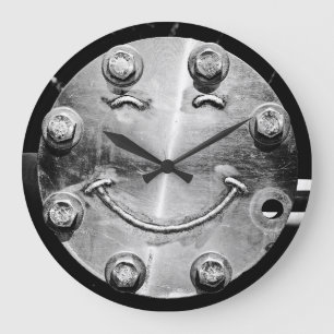 INDUSTRIELLE SMILE Wall Clock Große Wanduhr