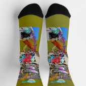 Industrielle städtische Lebensart Socken (Oben)