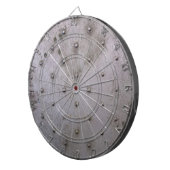 Industrielle StahlBlech-Dartscheibe Dartscheibe (Vorderseite rechts)