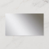 Industrielle starke Metallblick-Visitenkarten Visitenkarte (Rückseite)