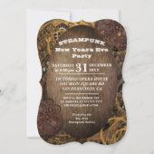 Industrielle Steampunk-Party Einladung (Vorderseite)