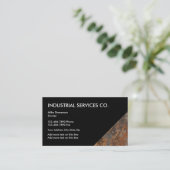 Industrielle Thema-Visitenkarten Visitenkarte (Stehend Vorderseite)