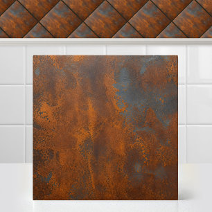 Industrieller Corten-Stahl verwittertes Eisenrost- Fliese