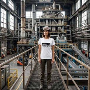 Industrieller Metallurgischer Kombinat Damen T-Shirt
