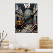 Industrieller Niedergang Poster (Küche)