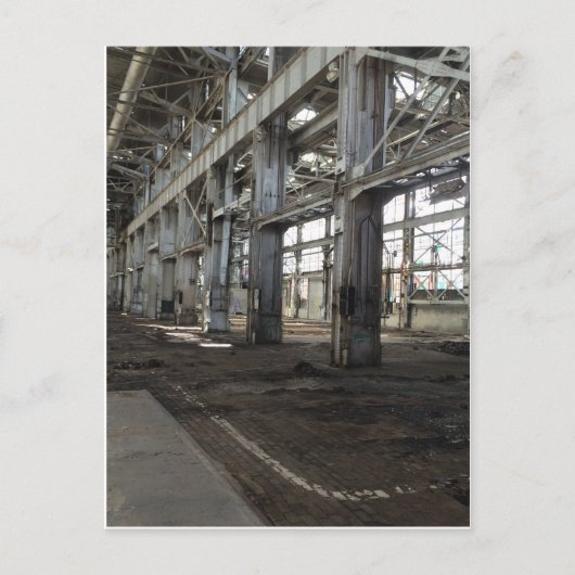 Industrieller Raum Postkarte (Vorderseite)